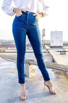 Barrington | Stretch Denim | Wonder | Medium Blue