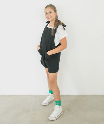 Sherbert | Hayley Jumpsuit | Black, Size: 13-14yrs