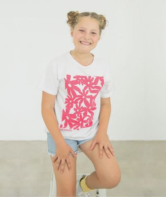 Sherbert | Emily Tee | White &amp; Pink