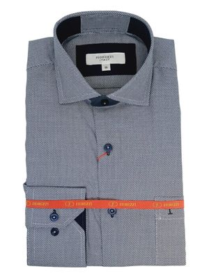 Fioruzzi | Long Sleeve Shirt | Navy
