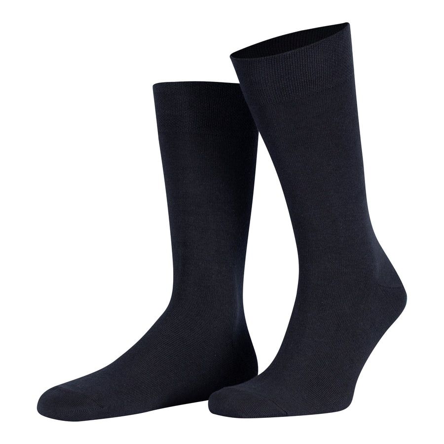 Falke | Soft Cotton Socks | Navy | 8-12