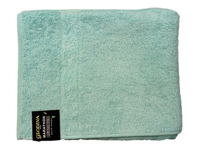 Glodina | Marathon Platinum XL Bath Sheet | 610gsm/550gm2 | Aqua | 100x175