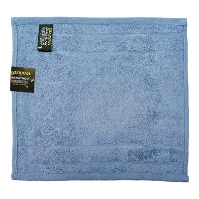 Glodina | Marathon Platinum Face Cloth | 610gsm/550gm2 | Provincial Blue | 30x30