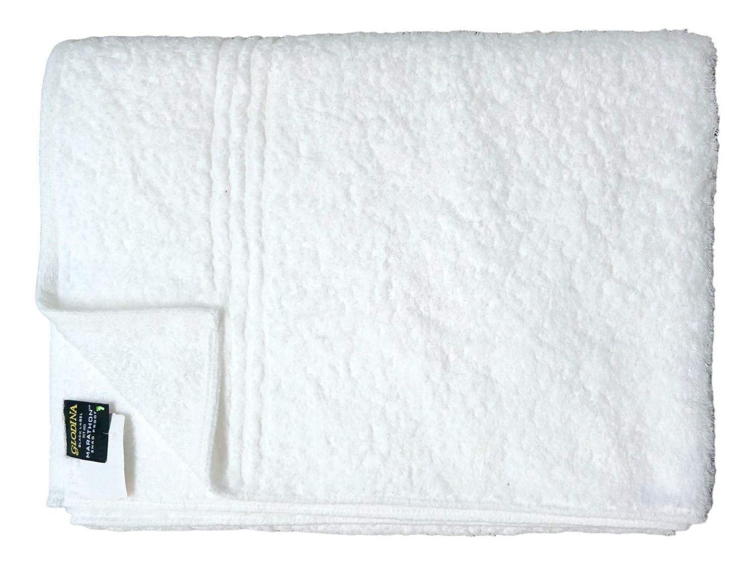 Glodina | Luxury Marathon XL Bath Sheet | 610gsm/550gm2 | White |100x175
