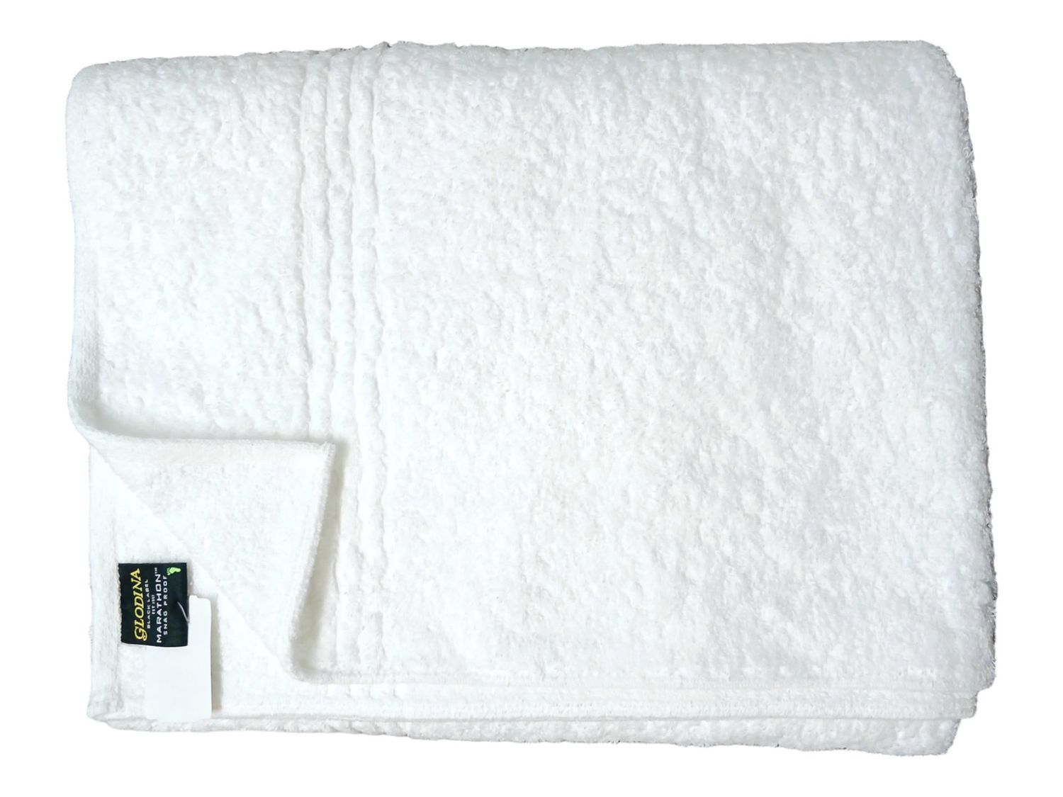 Glodina | Luxury Marathon Bath Sheet | 610gsm/550gm2 | White | 85x160