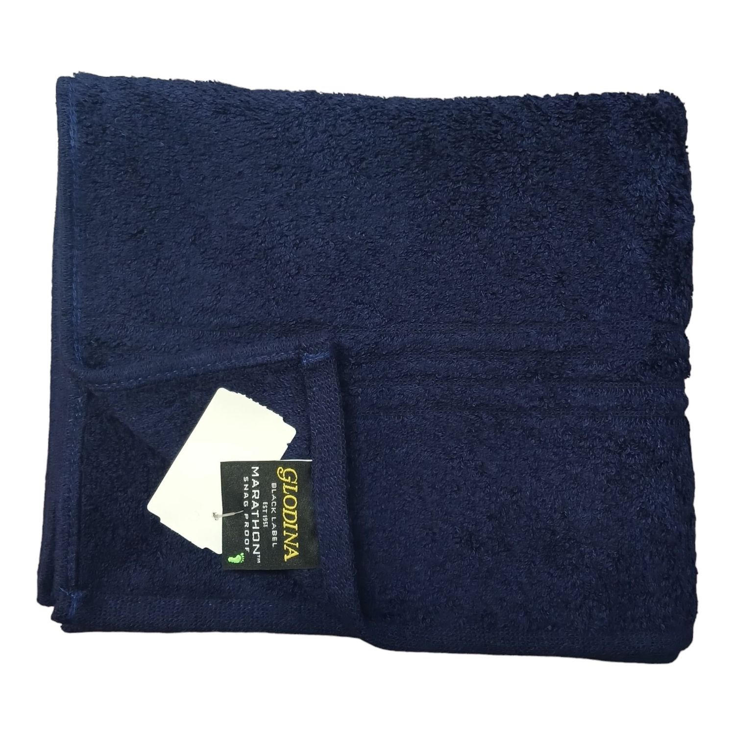 Glodina | Luxury Marathon Hand Towel | 610gsm/550gm2 | Navy | 50x90