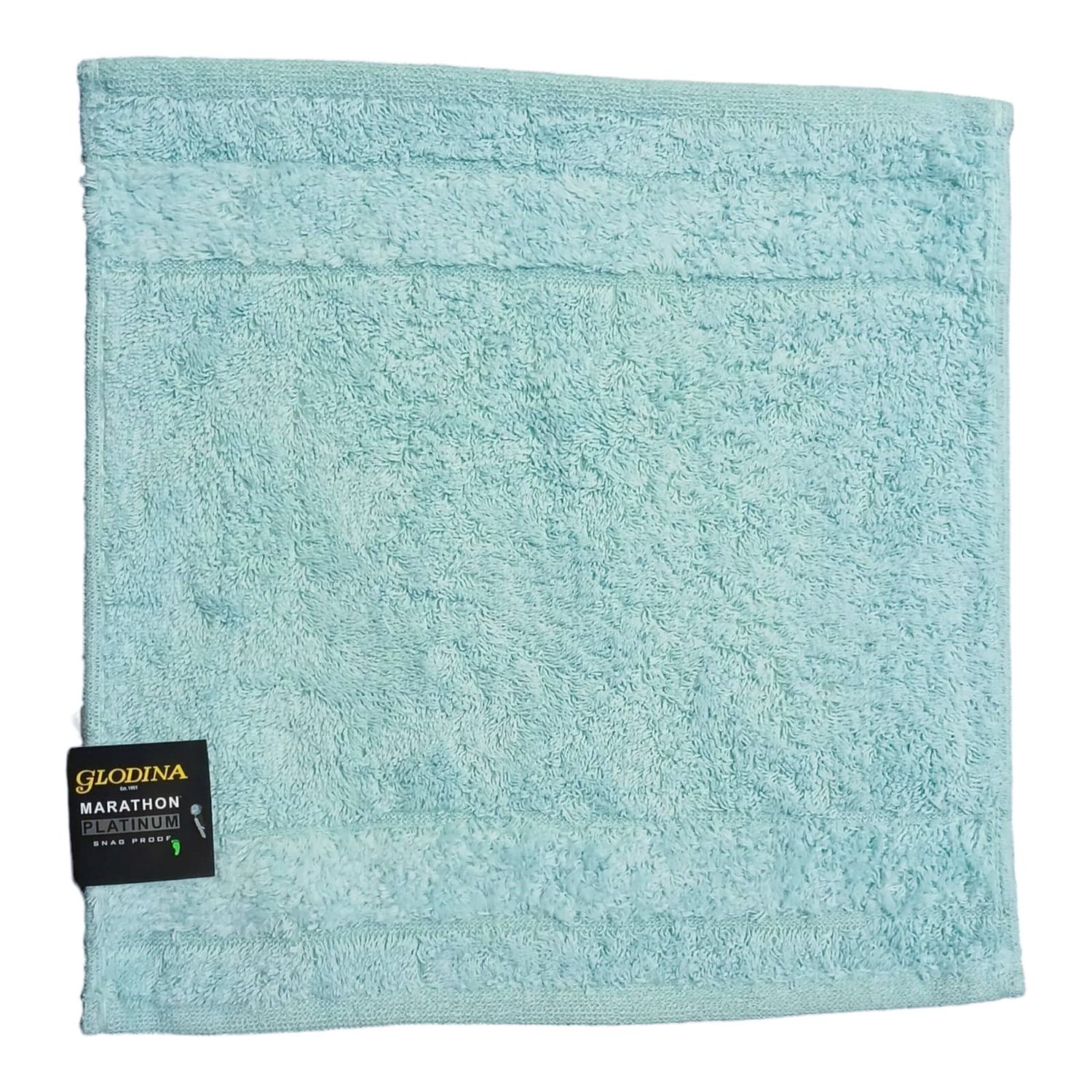 Glodina | Marathon Platinum Face Cloth | 610gsm/550gm2 | Aqua | 30x30