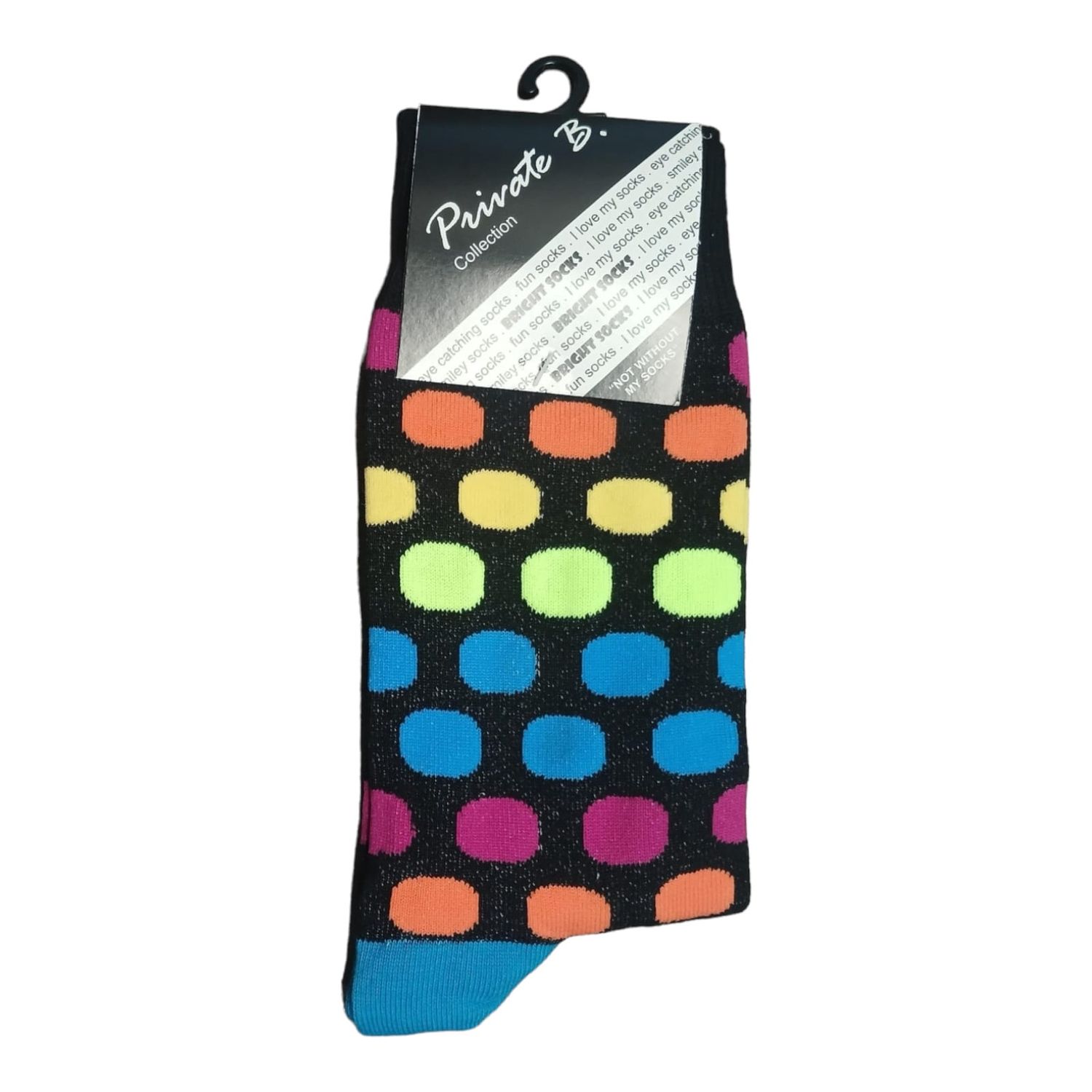 Private Benjamin | Funky Socks | Multi Dots | 7-11