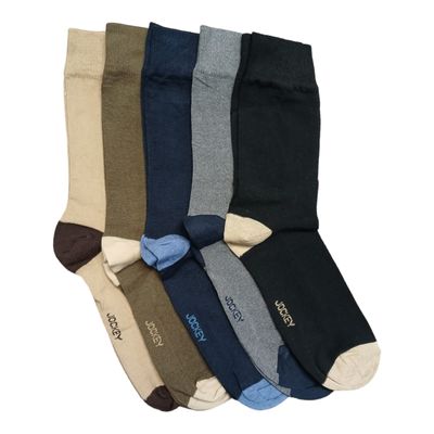 Jockey | Tonal 5 Pack Socks | 7-10