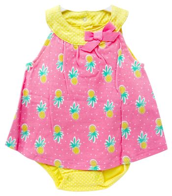 Mother's Choice | Sleeveless Romper | Pineapples