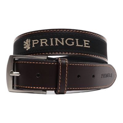 Pringle | Casual Leather Belt | Brown