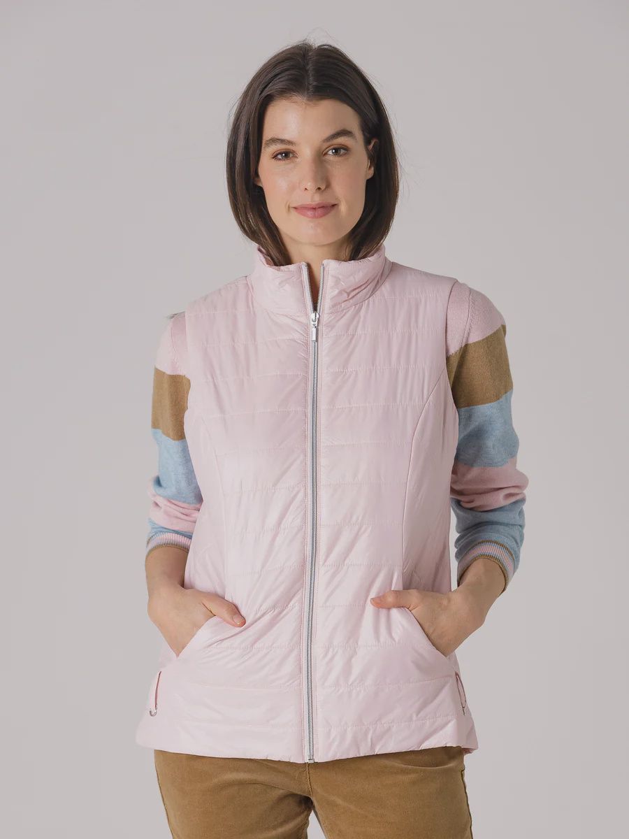 Yarra Trail | Quilted Vest | Musk, Size: 8