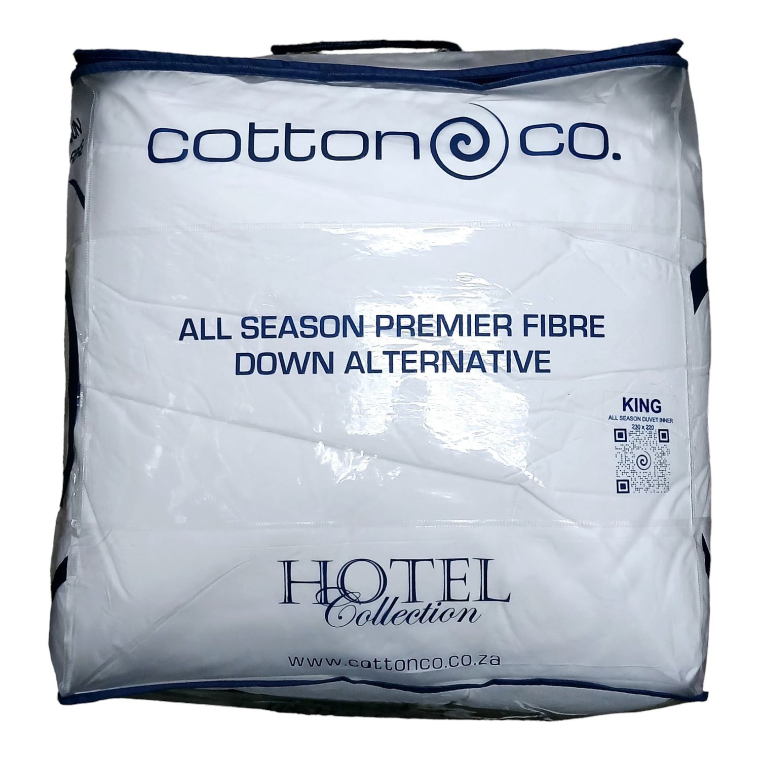 All Season Down Inner | Premier Fibre Down Alternative | White, Size: King