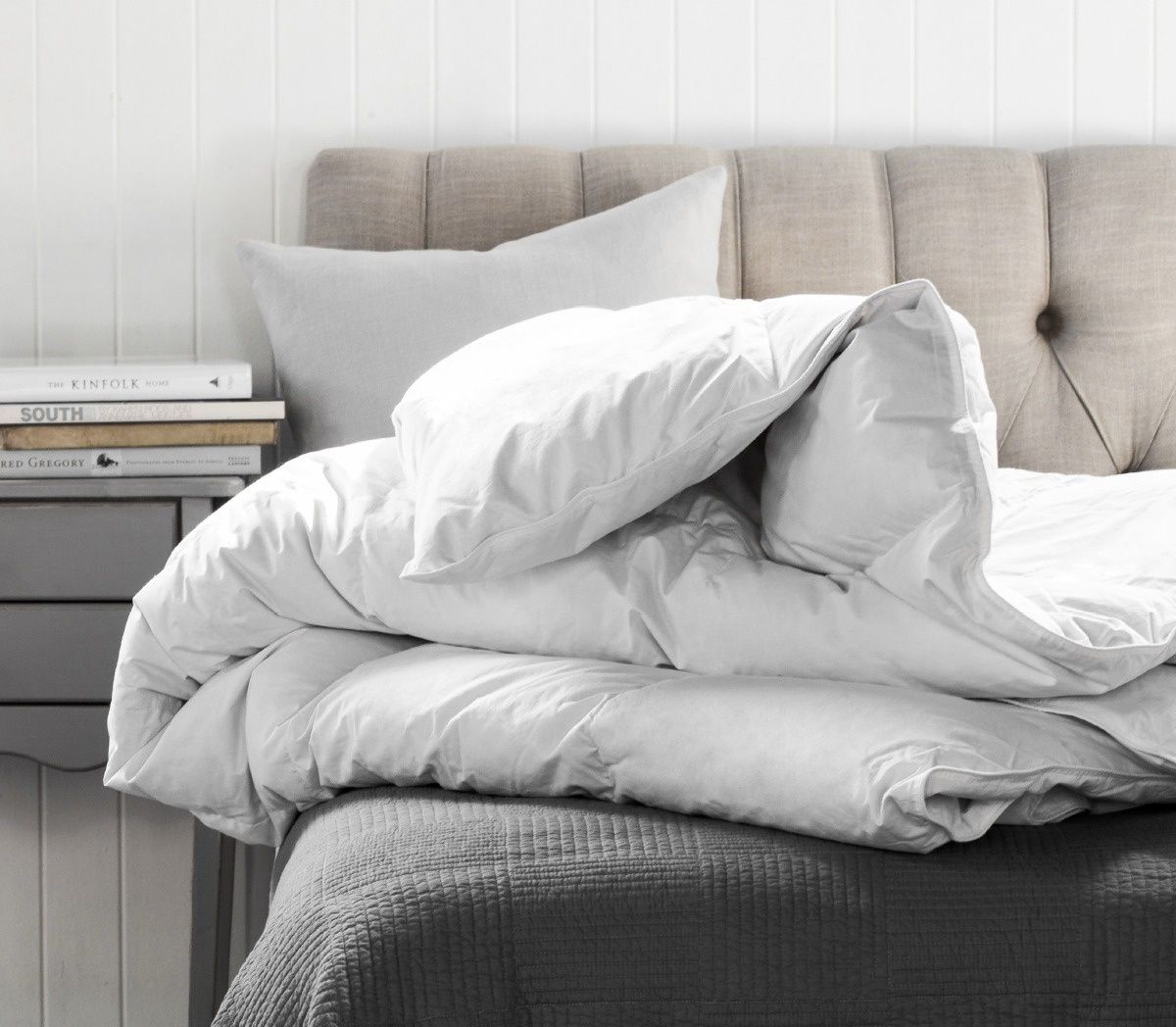 Lifson Linen | Royal Comfort Goose Down &amp; Feather Duvet, Size: King 230x220