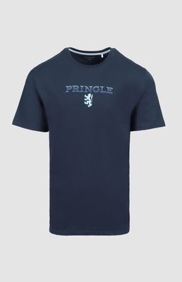 Pringle | Ezra Crewneck T-shirt | Navy