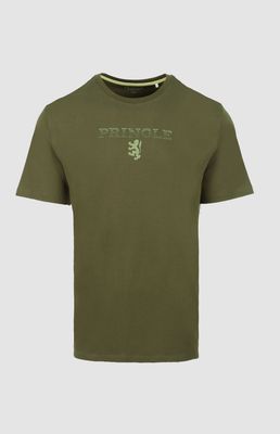 Pringle | Ezra Crewneck T-shirt | Fatigue
