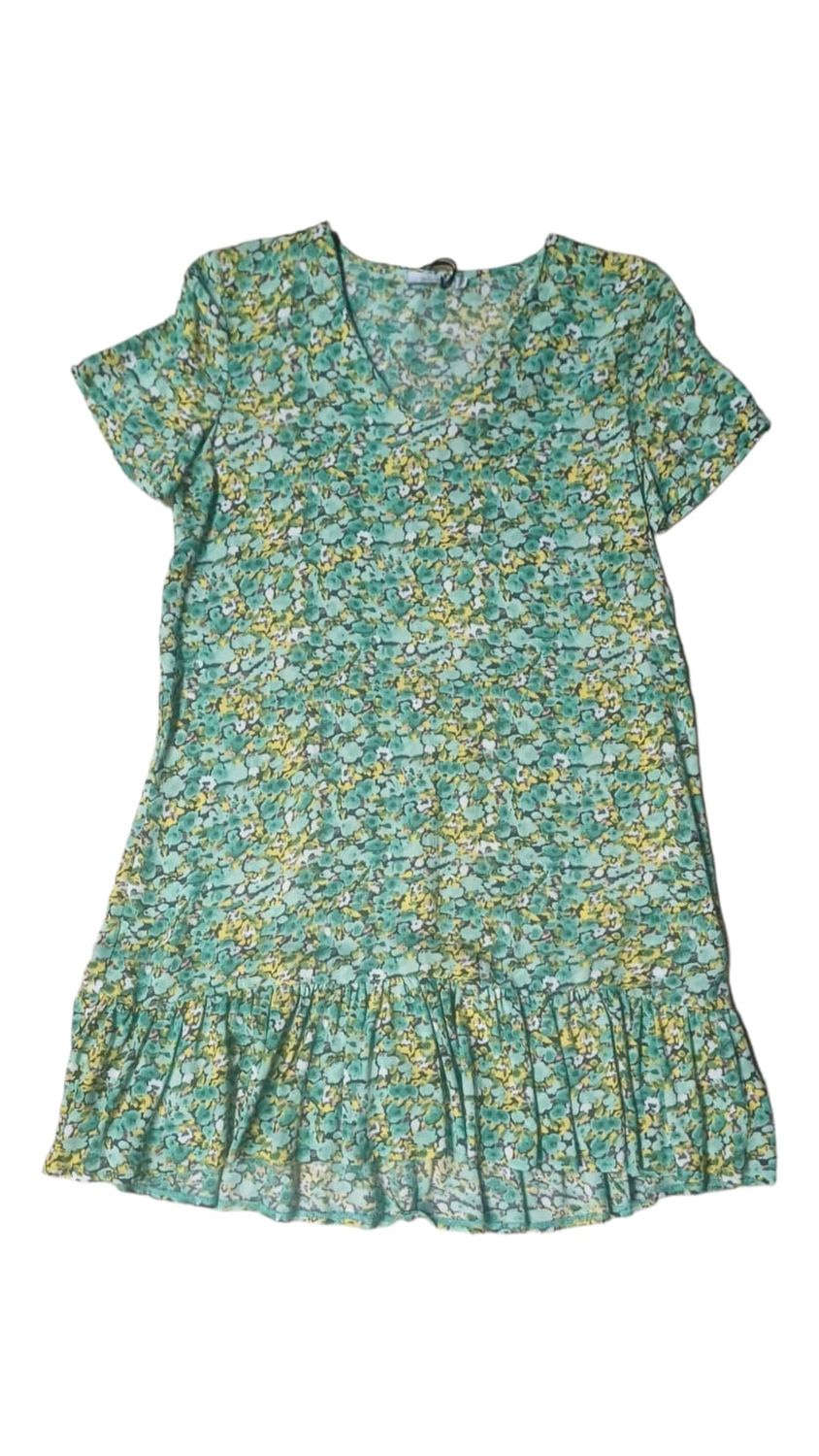 Willow | Savannah Dress | Yellow/Green Floral, Size: XS