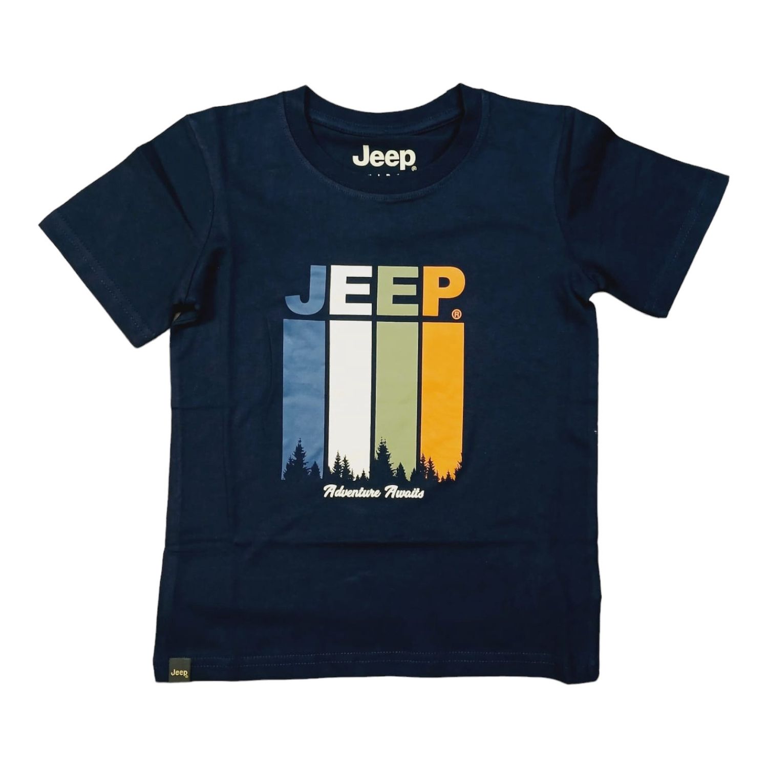 Jeep | Kids Graphic Tee | Navy