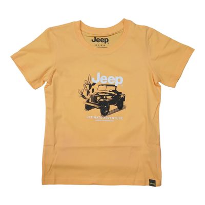 Jeep | Kids Adventure Tee | Honeycomb Yellow