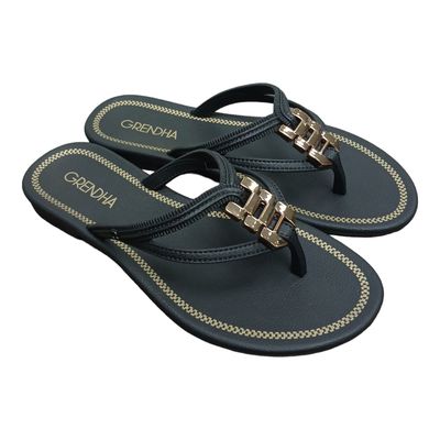 Grendha | Fama Thong | Black