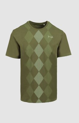Pringle | Hugo Argyle T-shirt | Fatigue