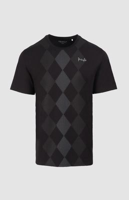 Pringle | Hugo Argyle T-shirt | Black