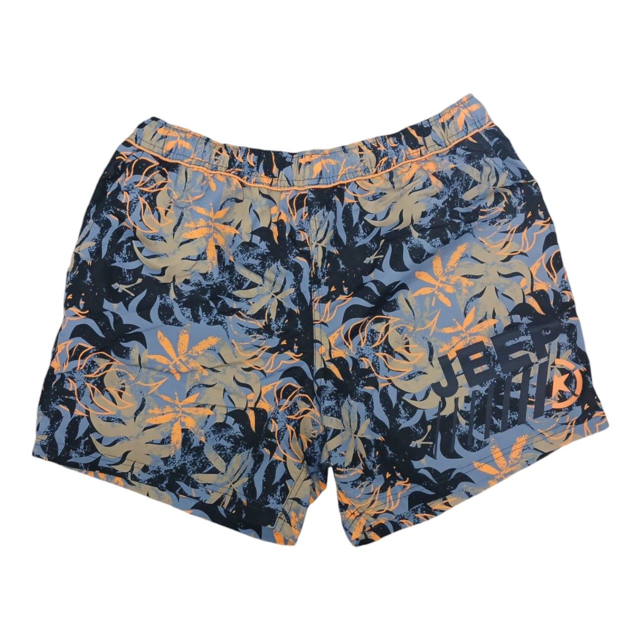 Jeep | Elasticated Swim Shorts | Multi, Size: S