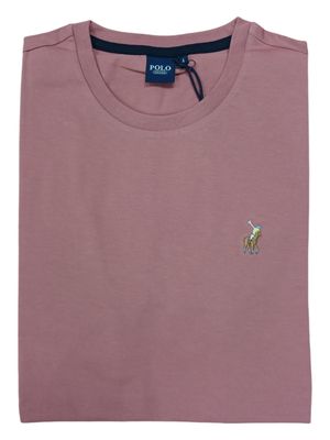 Polo | Lucas Essential Plain T-shirt | Pink