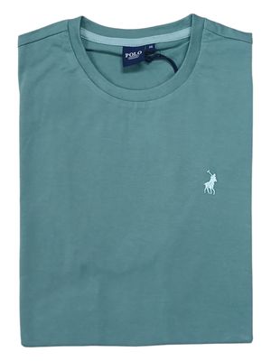 Polo | Lucas Essential Plain T-shirt | Dark Green