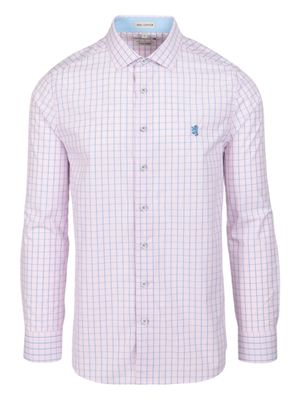 Pringle | Tailored Long Sleeve Shirt | Sloan | Pink