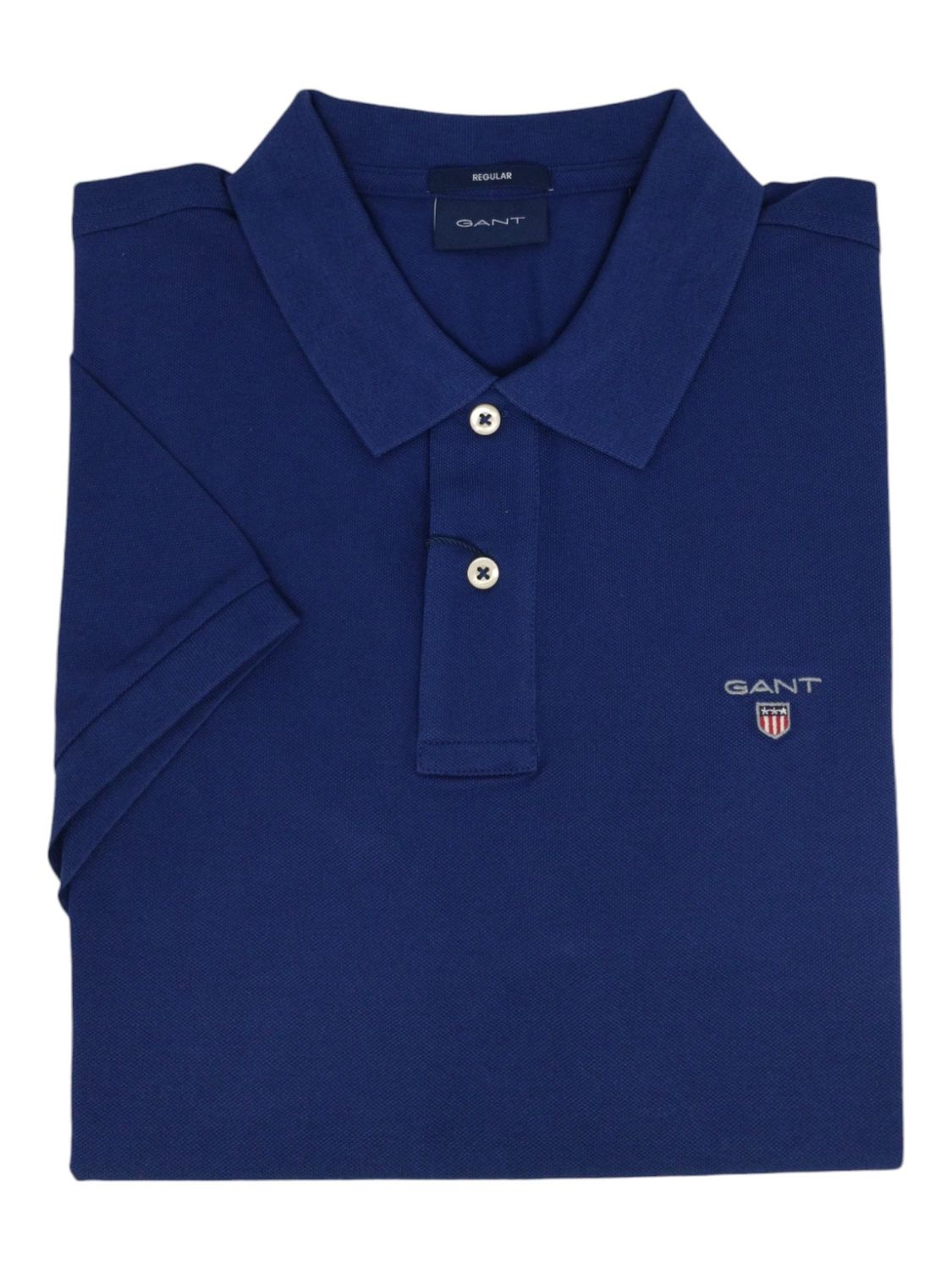 Gant | Original Rugger Pique Golfer | Blue, Size: S