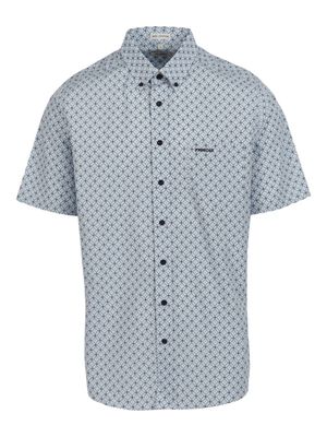 Pringle | Classic Short Sleeve Shirt | Tucker | Blue