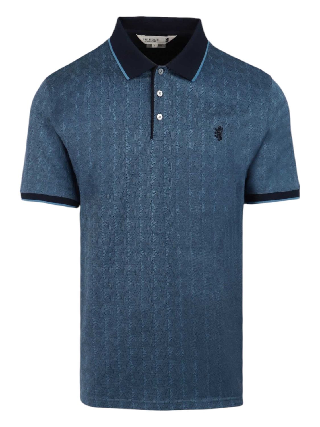 Pringle | Cheslin Golfer | Double Mercerised | Navy, Size: S