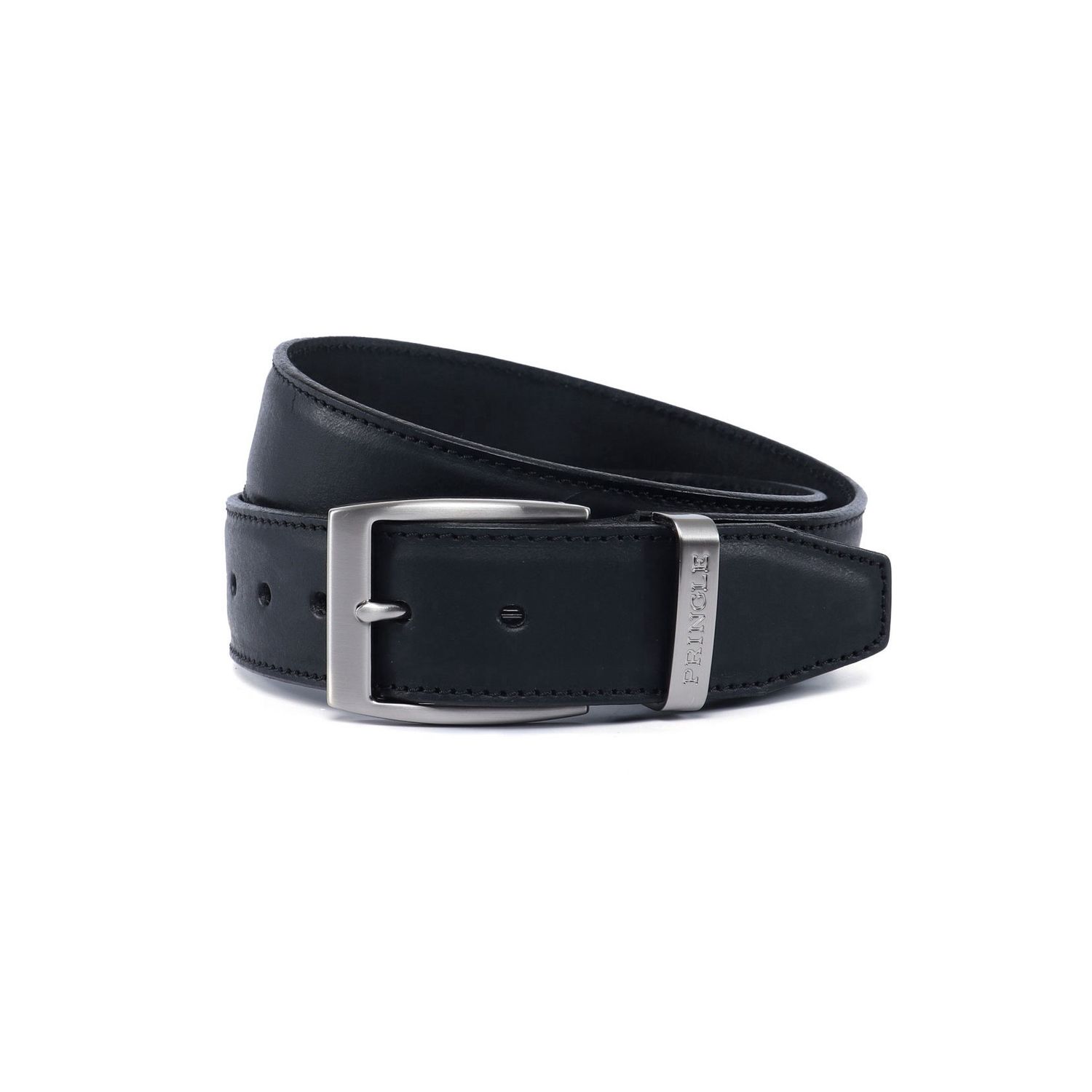 Pringle | Craig Leather Belt | Black., Size: M (32-36)
