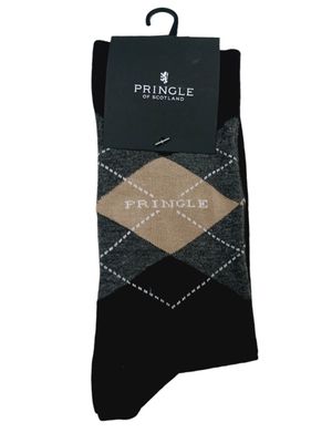 Pringle | Luck Argyle Socks | Black