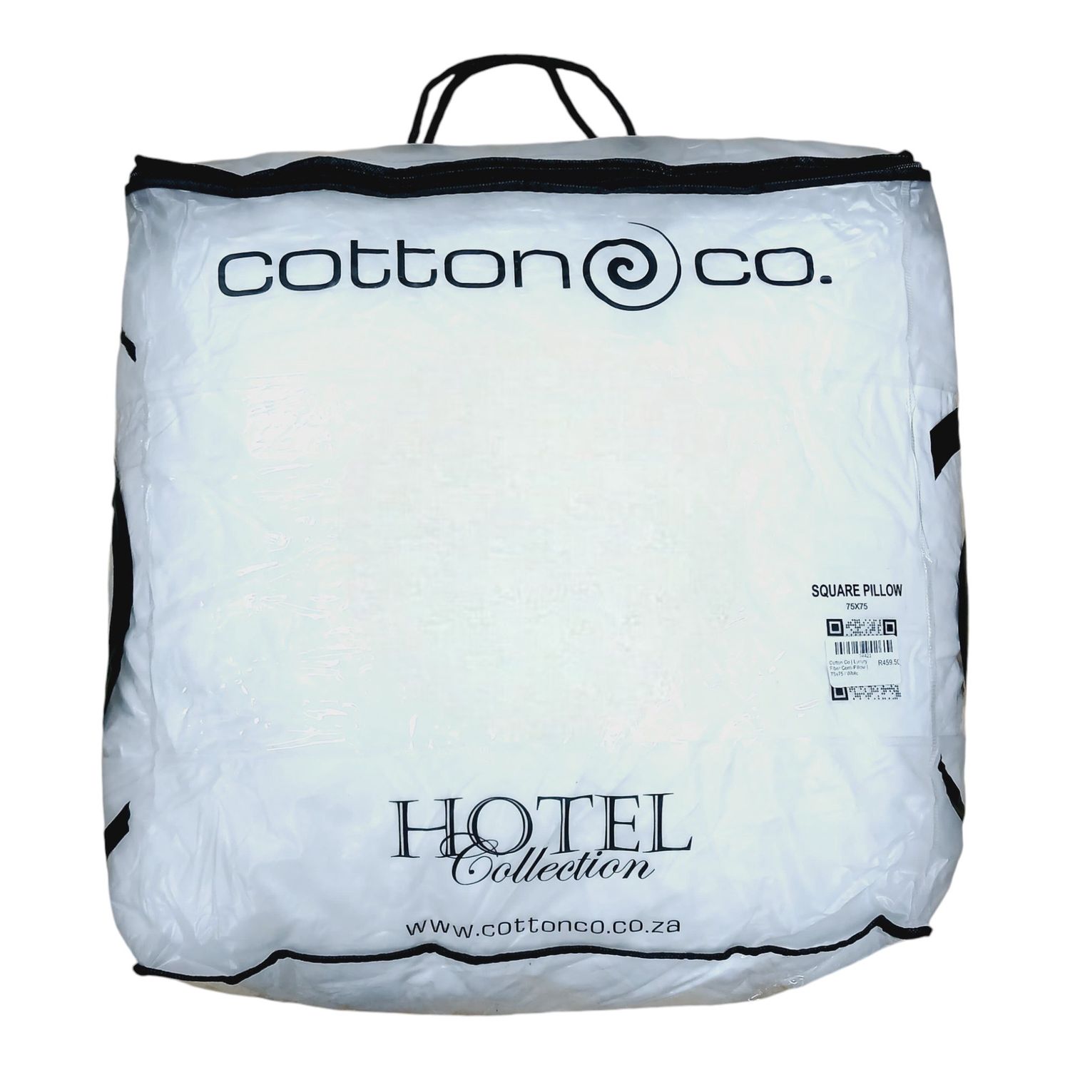 Hotel Collection | Luxury Fiber Continental Pillow  | 75x75, Colour: White