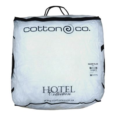 Hotel Collection | Luxury Fiber Continental Pillow  | 75x75, Colour: White