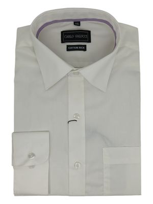 Carlo Galucci | Classic Long Sleeve Shirt CK802 | Cream