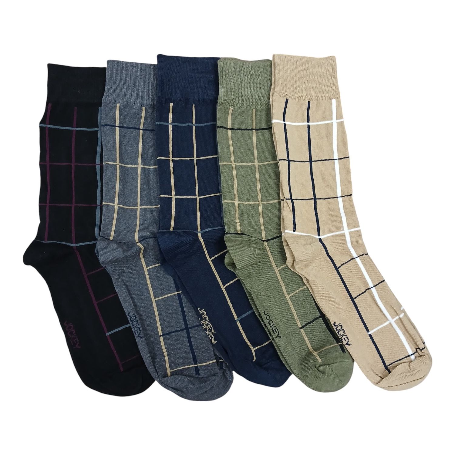 Jockey | Jencarlos 5 Pack Socks | 7-10