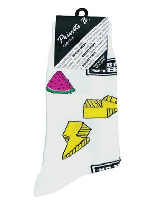 Private Benjamin | Funky Socks | Lightning | 7-11