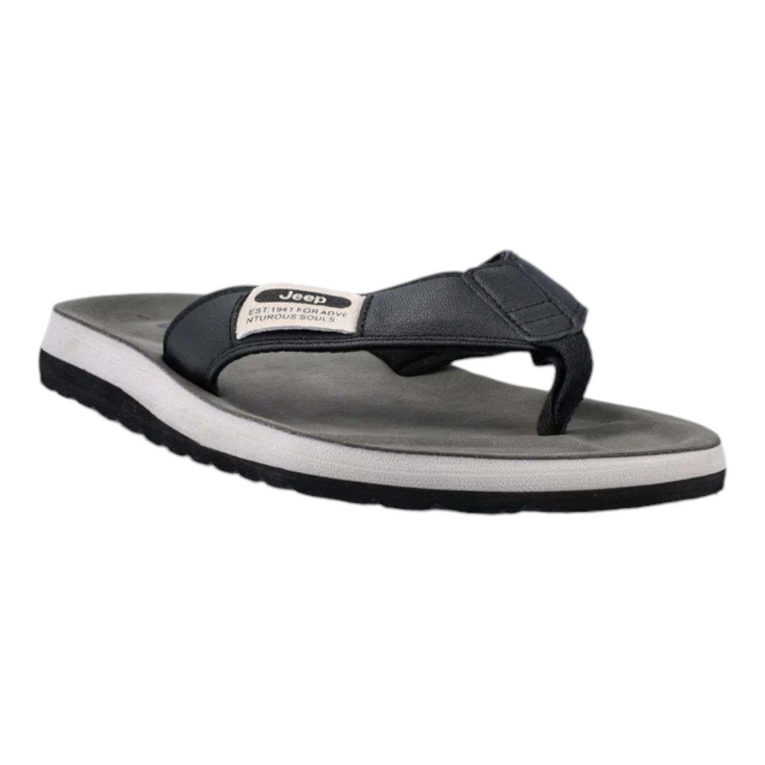 Jeep | Patriot Comfort Thong Sandal | Black