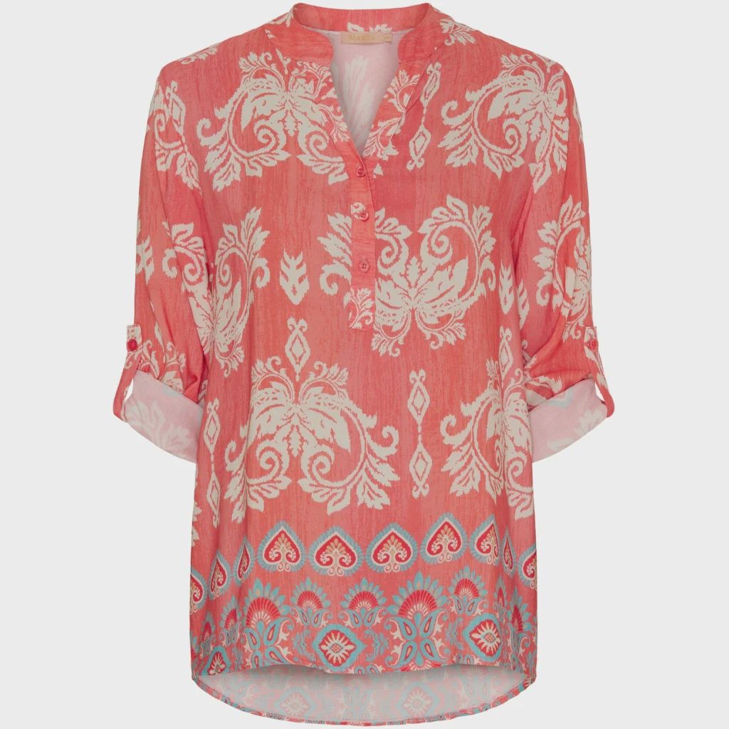 Marta Du Chateau | Mdc Franziska Blouse | Corallo, Size: S/M