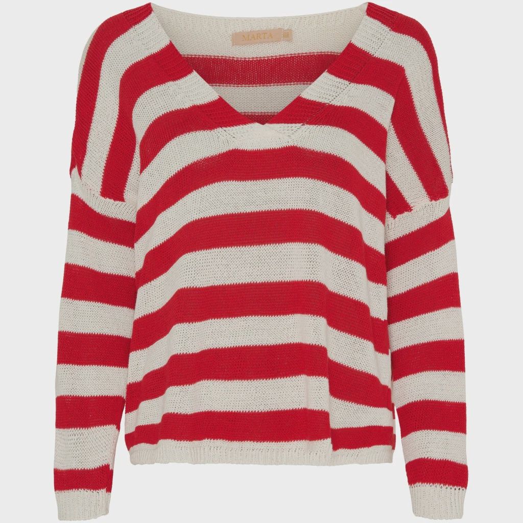 Marta Du Chateau | Mdc Qiara Knit | Rosso