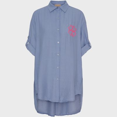 Marta Du Chateau | Mdc Agna Shirt | Jeans Blue