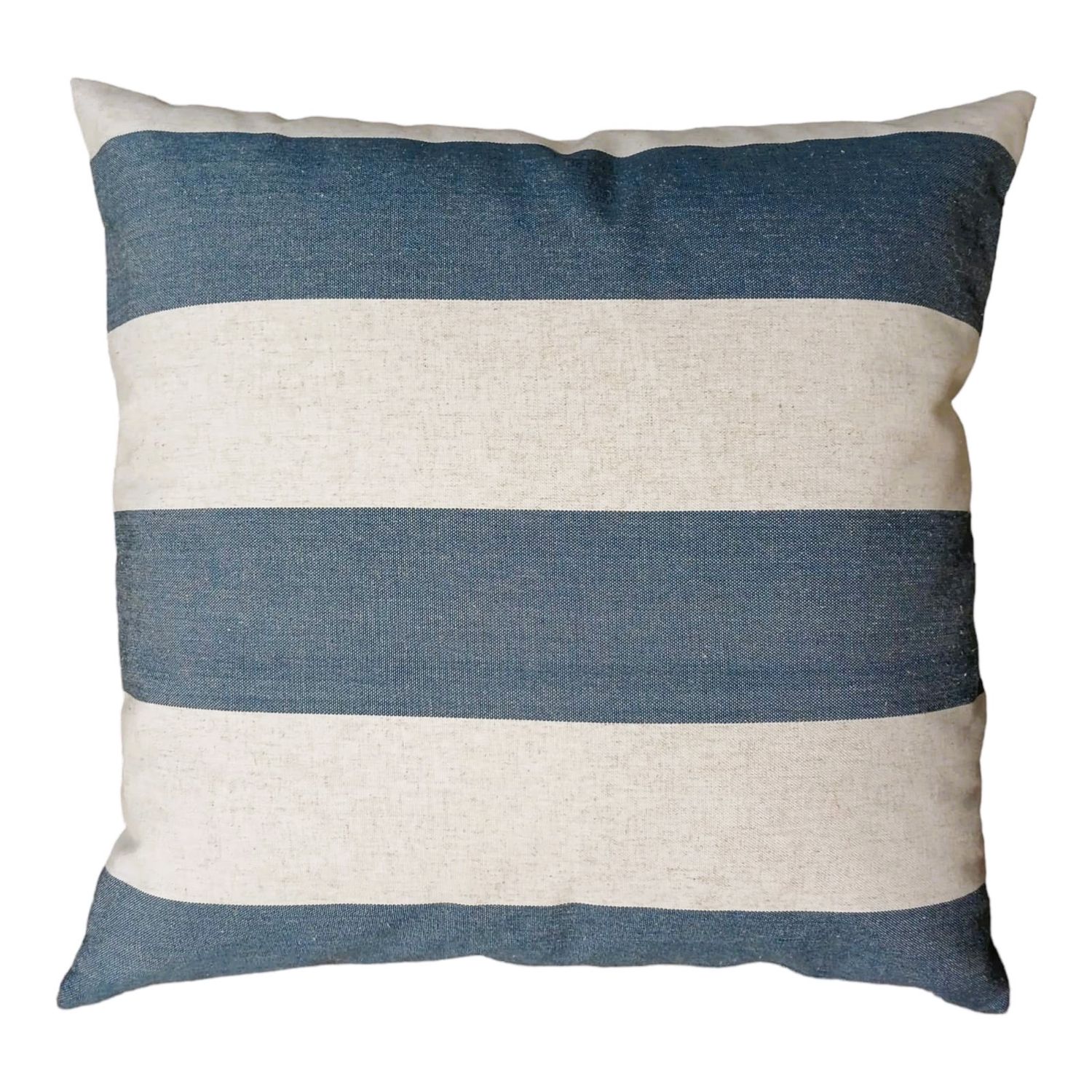 Creative Cushions | Luxurious Scatter Cushion | Blue Stripe | 60x60