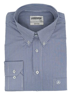 Lorenzini | Classic Long Sleeve Shirt | LO50/364 | Navy