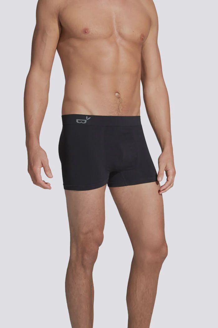 Boody | Mens Bamboo Original Boxers | Black, Size: S