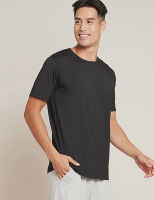 Boody | Mens Bamboo Crew Neck T-Shirt | Black