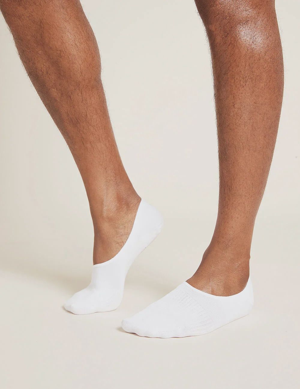 Boody | Men&#39;s Invisible Socks | White | 6-11