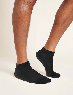 Boody | Men&#39;s Cushioned Ankle Socks | Black | 6-11
